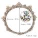 Yean Baroque Rhinestone Bridal Queen Crown - Crystal Wedding Tiara for Women - Buy Online on GoSupps.com
