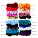 Sinwind 20 Pcs Colorful Scrunching Hair Ties for Women & Girls - Elastic Hair Accessories - Buy Online on GoSupps.com