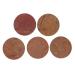 Verdant Touch Back Massage Stones Bian Stone Scraping Board 50mm Back Massage Stones Hot Energy Guasha Board 5 Pack
