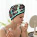 Retro Camera Collection Coral Velvet Hair Cap | Absorbent Dry Towel Wrap for Women | Ideal for Wet Hair Travel & Swimming Pool - Buy Online on GoSupps.com