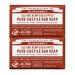 Dr. Bronner's - Pure-Castile Bar Soap (Eucalyptus 5 ounce 2-Pack) - Made with Organic Oils For Face Body and Hair Gentle and Moisturizing Biodegradable Vegan Cruelty-free Non-GMO Eucalyptus 5 Ounce (Pack of 2)