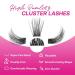 CALAILIS Cluster Lashes 120Pcs Mega Volume Superfine Individual Lashes | Reusable Wispy Eyelash Clusters | DIY Eyelash Extension | Natural Look | 703MIX-C - Buy Online on GoSupps.com