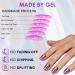 Coconut Pink Chrome Square Press On Nails - 24 PCS Metallic Fake Acrylic Nails | Short & Medium Coffin Style - High-Quality Glue-On Nail Art - Buy Online on GoSupps.com
