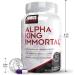 Force Factor Alpha King Immortal - Total Hormone Support Testosterone Booster for Men | 180 Capsules | Enhance Performance Build Muscle Reduce Estrogen - Buy Online on GoSupps.com