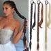 Ponytail Extension Tie for Women High Temperature Fiber Synthetic Braided Ponytail Extensions Long Black Rubber Band Hairpiece Pony Tail with Hair Ponytail Hair Extension(12 34inches) 34inches 12 - Buy Online on GoSupps.com