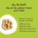 Cookie PAL Dog Treats Organic Soft Bites (Peanut Butter & Apple) Human Grade Dog Treats for Small Dogs & Large Only 6 Calories Puppy Treats Made in Canada 250g (Pk of 3) Peanut Butter Apple 250 Grams (Pack of 3) - Buy Online on GoSupps.com