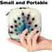 Buy Retro Napkin Storage Bag - Peacock Flower Pattern | Portable Menstruation Cup Bag for Teens & Women - Buy Online on GoSupps.com
