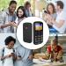 Uleway Big Button Mobile Phone for Elderly | GSM Unlocked with SOS Button, Dual SIM, Torch, FM Radio | Easy-to-Use Basic Cell Phone for Seniors (Black) - Buy Online on GoSupps.com
