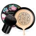 Mushroom Head Air Cushion BB Cream Concealer Lasting Nude Makeup Moisturizing Pigment CC Liquid Foundation Even Skin Tone Makeup Base Primer(Natural)