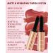 Matte & Hydrating Lipstick Kit - 2PCS Nude Red Lipcolor | Moisturizing Velvet Lip Balm & Long-lasting Waterproof Lip Gloss | Perfect Makeup Gift for Women - Buy Online on GoSupps.com