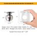 Uxoz Door Knob Safety Cover 4 Pack - Screw Thread Design, Reusable Childproof Handle Cover - Prevent Kids from Removing, 4 Count - Buy Online on GoSupps.com