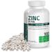 Bronson Zinc 50mg Complex (Zinc Oxide 50% & Zinc Picolinate 50%) High Potency Immune Support Supplement & Antioxidant and Skin Health - Non GMO  100 Vegetarian Capsules