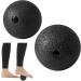 Massage Ball Set - 2 Pieces for Self-Massage | Yoga & Trigger Point Therapy - Fascia Relief (Black) - Buy Online on GoSupps.com