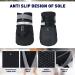 Avvrel Dog Boots for Injured Paws Set of 4 Dog Shoes Dog Walking Boots with Adjustable Reflective Straps and Anti Slip Sole for Small Medium Large Dogs (L Black) L Black - Buy Online on GoSupps.com
