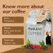 Maravi Speciality Coffee - Kenya AB Arabica Coffee - Whole Bean Coffee - Medium Roast - Black Tea & Currants Notes - 400g Whole Bean 400 g (Pack of 1) - Buy Online on GoSupps.com