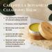 Ecodrop Cleansing Balm and Makeup Remover - 50ml | Sustainable Makeup Remover Balm | Pore-Deep Cleanser | Nourishing Skin Cleansing Balm with Moringa Rose Geranium Chamomile & Rosemary Oil | Natural - Buy Online on GoSupps.com