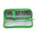 HERCHR Insulin Cooler Travel Case 20x6x3cm Portable Insulin Cooler Bag Diabetic Medication Organizer Insulated Storage Case(Green)