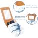Travel Lipstick Organizer Case - Portable Makeup Bag with Mirror | Abstract Ballet Girl Design - Buy Online on GoSupps.com