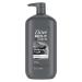 DOVE MEN+CARE DV M SH Charcoal Pump Purifying Shampoo Charcoal + Clay for Stronger More Resilient Hair with Plant-Based Cleansers 31 oz