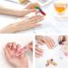 JSRQT 100 Mini Nail Files Double Sided Mini Nail Files Bulk for Natural Acrylic Fake Nails 10 Colors Emery Boards for Nails Nail Filer Professional Nail File Buffer Set Nails Accessories 180/240 Grit - Buy Online on GoSupps.com