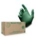 Ampri biodegradable nitrile gloves green 100 pieces/box size M powder-free Nature Gloves by Med-Comfort: nitril disposable gloves disposable gloves in the sizes XS S M L XL green M