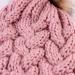 2PCS Family Matching Winter Knit Hats - Mother & Baby Ski Cap Set in Pink - Buy Online on GoSupps.com