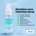 Glasses Cleaner Kit - Eyeglass Cleaner Spray & Microfiber Cloth Set with Portable Repair Kit - Safe for All Lens - White - Buy Online on GoSupps.com