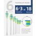 7am2m Sonic Electric Toothbrush with 6 Brush Heads for Adults and Kids Wireless Fast Charge One Charge for 60 Days 5 Modes with 2 Minutes Built in Smart Timer Electric Toothbrushes(Navy Blue) No Travel Case Navy Blue - Buy Online on GoSupps.com