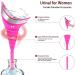 Reusable Female Urinal - Portable Silicone Pee Funnel for Women Standing Up to Pee - Waterproof Travel Urination Device for Hiking and Road Trips - Purple - Buy Online on GoSupps.com