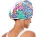 Abstract Colorful Robots Hair Towel 2 Pack | Super Absorbent Quick Dry Hair Turbans for Women & Girls - Buy Online on GoSupps.com