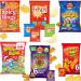 Walkers Wotsits Monster Munch Frisps Pom-bear Happy Snax Spicy Rings Variety Mixed Snacks Bags (120 x Mixed Mini Bags)