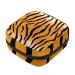 Sanitary Napkin Storage Bag Zipper Menstrual Cup Pouch Feminine Menstruation First Period Pads Holder for Girls Women Ladies Animal Pattern Skin Stripes Tiger Multicoloured 11