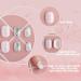 120 Pieces Girls Press-On Fake Nails | Full Cover Short Artificial Nail Tips for Kids | Flamingo Nail Art Decoration - Buy Online on GoSupps.com