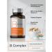 Horbaach B Complex Vitamins for Women and Men | 150 Caplets | with Folic Acid & Vitamin C | Non-GMO & Gluten Free Supplement - Buy Online on GoSupps.com