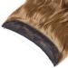 Buy Silk-Co Light Brown Hair Extensions - Adjustable Invisible Cord & Rubber Band - 40cm Synthetic Corrugated for Women - Buy Online on GoSupps.com