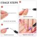 Qianyu 81 Piece Sanding Sleeves Sanding Caps Set Professional Nail Cutter Attachment Nail Sanding Bit Fine Grain Coarse Sanding Belts with Mandrel Bit for Manicure Pedicure White Black Purple Pink - Buy Online on GoSupps.com