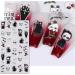 3D Halloween Nail Stickers 6 Sheets 5D Self-Adhesive Embossed Nail Decal Ghosts Bats Pumpkin Nail Art Decoration Design Supplies - Buy Online on GoSupps.com