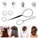 IvenCase 28-Part Hair Styling Accessories Set | Fashion Elastic Pliers Magical Curly Winder & Clips | Perfect for Braid Patterns & Hair Knots | International Shipping Available - Buy Online on GoSupps.com