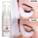 SUNSENT Eyelash Extension Shampoo Kit - Oil-Free Formula for Home & Salon Use | Lash Cleanser with 10 Mascara Wands, 5 Pairs Under Eye Gel Pads & Brush - 50ml - Buy Online on GoSupps.com