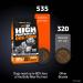 Bully Max High Performance Super Premium Dog Food - 535 Calories Per Cup for Muscle Size & Growth - 15 lb Pack - All Ages (Puppies & Adults) - Buy Online on GoSupps.com