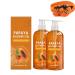 Generisch Papaya Exfoliating Shower Gel with Organic Paya Extract a Pleasant Fruity Scent Brightening and Smoothing Gentle and Fresh Cleansing for Radiant and Soft Skin (2)