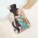 Soft Plush Girl & Cat Hot Water Bottle | Hand Warmer for Adults & Kids - 26.5x15.3cm - Buy Online on GoSupps.com