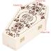 Psytfei 2Pcs Hamster Coffin DIY Unfinished Wooden Coffin Box for Small Pet Funerals Halloween Party Decoration 17.7x9.5x4.9cm(Skull Head) - Buy Online on GoSupps.com