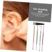 Ear Cleaning Kit - Set of 5 Stainless Steel and Plastic Tools | 14.5x3CM - Buy Online on GoSupps.com