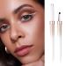 Outfmvch Pearl White Eyeliner & Brow Pencil Set - Sweatproof & Easy Makeup Remover - 2ML Liquid Pencil for Non-Smudging Results - Push-up Bars for Precise Application - Buy Online on GoSupps.com