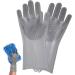 Scrub Gloves Cleaning Scrubber Gloves for Cleaning - Cleaning Brush Scrubber Gloves for Kitchen Bathroom Car Pet Care Kitchen Accessories Lkhj - Buy Online on GoSupps.com