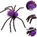 minkissy Halloween Spider Hair Clip - Large Spider Hair Barrettes - Spooky Hair Clips - Funny Halloween Barrettes halloween Spider Hair Clips for Women Girls (Purple)30cm - Buy Online on GoSupps.com