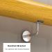 Non-Slip Wood Handrails for Indoor Stairs Barrier-Free Step Grab Bar for Seniors Wall Mounted Home Garden Corridor Lofts Decking Railings (Size : 1m(3.2ft)) 1.2m(4ft) - Buy Online on GoSupps.com