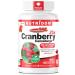 Nutridom Canadian Cranberry 25x 500mg (12 500mg QCE) Non-GMO Vegan Gluten Free Dairy Free Soy Free (120 Count)