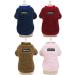 Shop Tineer Winter Lamb Kashmir Coat for Small & Medium Dogs - Warm Fleece Jacket in Red - Buy Online on GoSupps.com